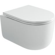 Унитаз Ceramicanova Ulma CN4006T подвесной Белый с сиденьем Микролифт