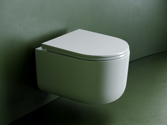 Унитаз Ceramicanova Ulma CN4006T подвесной Белый с сиденьем Микролифт Унитаз Ceramicanova Ulma CN4006T подвесной Белый с сиденьем Микролифт