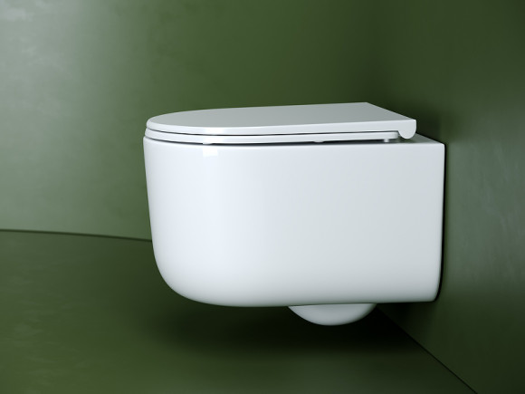 Унитаз Ceramicanova Ulma CN4006T подвесной Белый с сиденьем Микролифт Унитаз Ceramicanova Ulma CN4006T подвесной Белый с сиденьем Микролифт