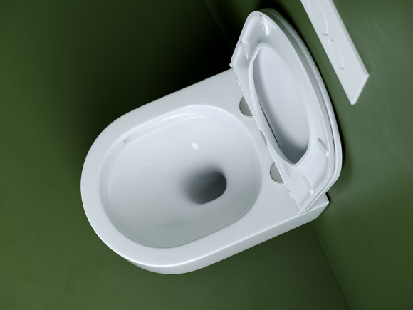 Унитаз Ceramicanova Ulma CN4006T подвесной Белый с сиденьем Микролифт Унитаз Ceramicanova Ulma CN4006T подвесной Белый с сиденьем Микролифт