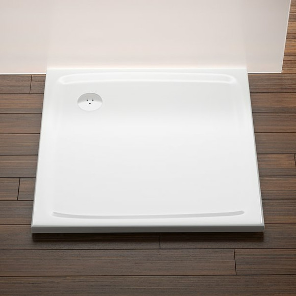 Душевой поддон из искусственного камня Ravak Perseus Pro Flat 80х80 XA034411010 Белый Душевой поддон из искусственного камня Ravak Perseus Pro Flat 80х80 XA034411010 Белый