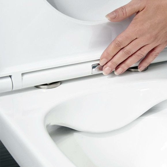 Комплект унитаза с инсталляцией Point Виктория PN48076G с сиденьем Микролифт и клавишей смыва Золото