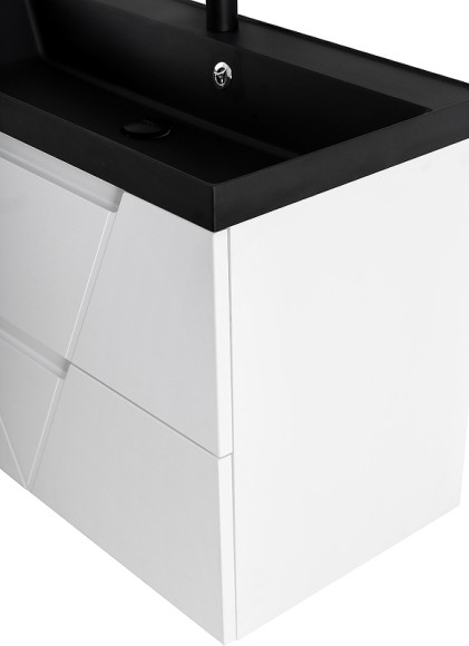 Тумба под раковину BelBagno Vittoria 100 VITTORIA-1000-2C-SO-BL-P подвесная Bianco Lucido