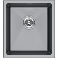 Кухонная мойка Paulmark Lumi 41 UNI LU41-GRM Серый металлик