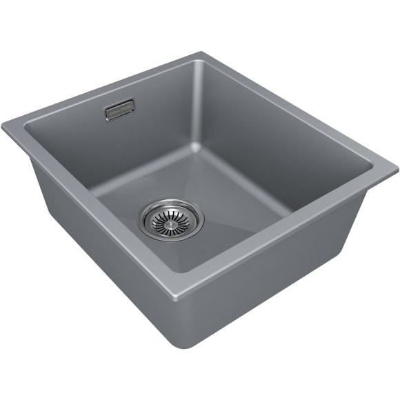Кухонная мойка Paulmark Lumi 41 UNI LU41-GRM Серый металлик Кухонная мойка Paulmark Lumi 41 UNI LU41-GRM Серый металлик