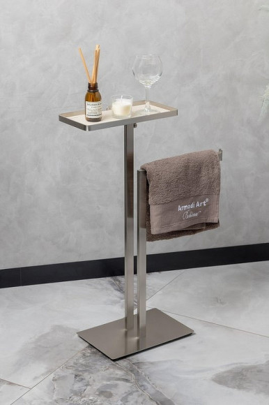 Напольная стойка Boheme 10952-NB Никель брашированный