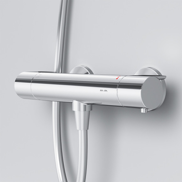 Смеситель для душа AM.PM X-Joy F85A40000 с термостатом Хром