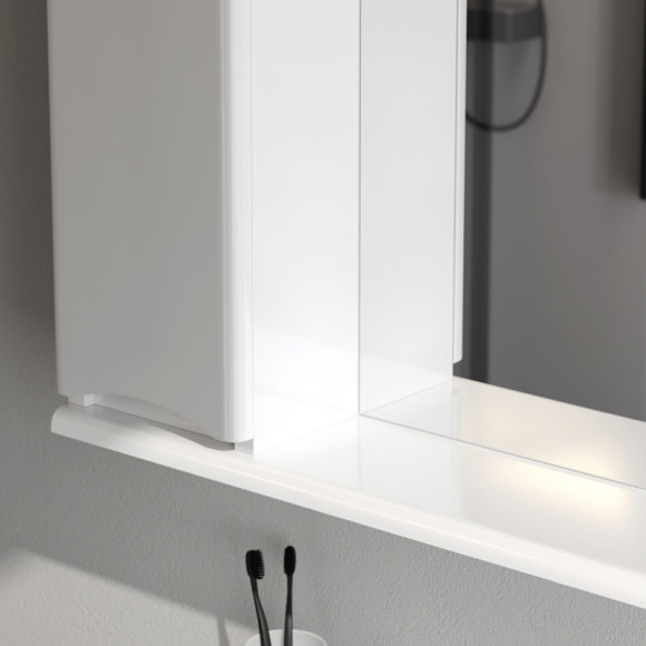 Зеркало со шкафом AM.PM Like 65 L M80MPL0651WG с подсветкой Белый