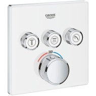 Смеситель для душа Grohe Grohtherm SmartControl 29157LS0 с термостатом Белая луна Смеситель для душа Grohe Grohtherm SmartControl 29157LS0 с термостатом Белая луна