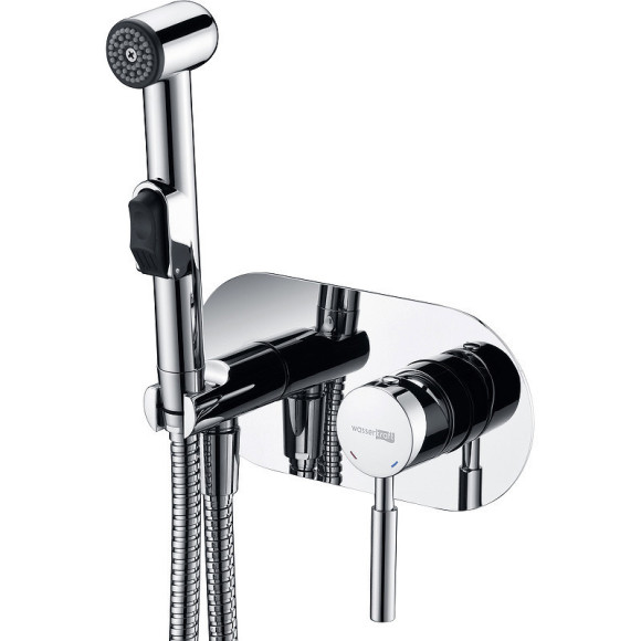 Гигиенический душ со смесителем WasserKRAFT Main 4138 Хром