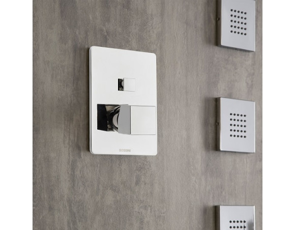 Смеситель для душа Bossini Cube Z00063.030 Хром Смеситель для душа Bossini Cube Z00063.030 Хром