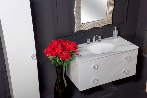 Тумба под раковину Boheme Armadi Art NeoArt 100 831-100-WH подвесная White Тумба под раковину Boheme Armadi Art NeoArt 100 831-100-WH подвесная White