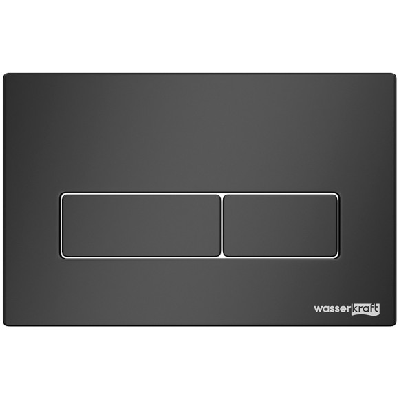 Смывной бачок WasserKRAFT Aller 10TLT.031.ME.MB03 для унитаза с Черной матовой клавишей смыва Смывной бачок WasserKRAFT Aller 10TLT.031.ME.MB03 для унитаза с Черной матовой клавишей смыва