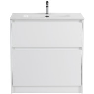 Тумба под раковину BelBagno Kraft 80 KRAFT-800-2C-PIA-BO Bianco Opaco