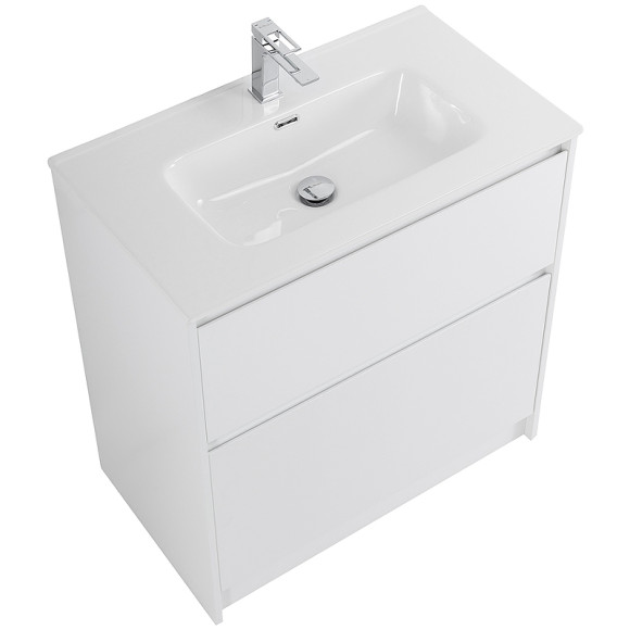 Тумба под раковину BelBagno Kraft 80 KRAFT-800-2C-PIA-BO Bianco Opaco