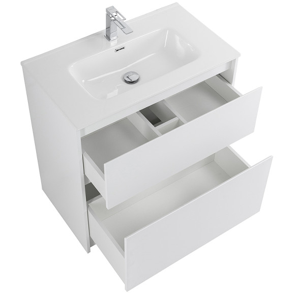 Тумба под раковину BelBagno Kraft 80 KRAFT-800-2C-PIA-BO Bianco Opaco