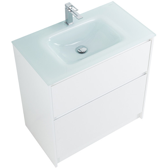 Тумба под раковину BelBagno Kraft 80 KRAFT-800-2C-PIA-BO Bianco Opaco