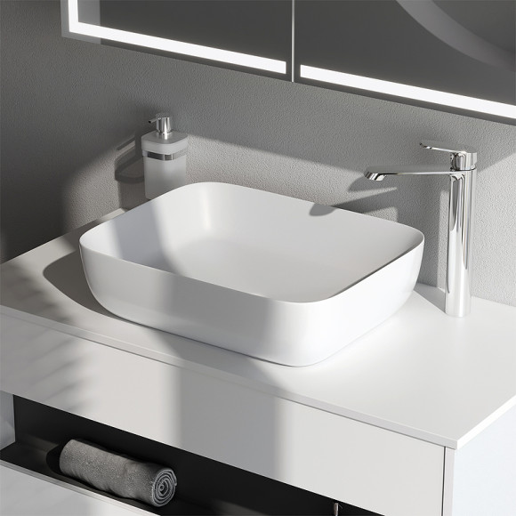 Раковина-чаша AM.PM Func 51 M8FWCC10510WG Белая Раковина-чаша AM.PM Func 51 M8FWCC10510WG Белая