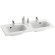 Раковина Ravak Chrome 120 XJG01112000 двойная Белая Раковина Ravak Chrome 120 XJG01112000 двойная Белая