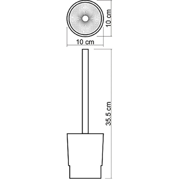 Ершик для унитаза WasserKRAFT K-C182 Белый Ершик для унитаза WasserKRAFT K-C182 Белый