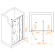 Душевая дверь RGW Leipzig LE-103 100 711210310-11 профиль Хром стекло прозрачное