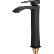 Смеситель для раковины Gappo G07-6 G1007-86 Черный матовый Смеситель для раковины Gappo G07-6 G1007-86 Черный матовый