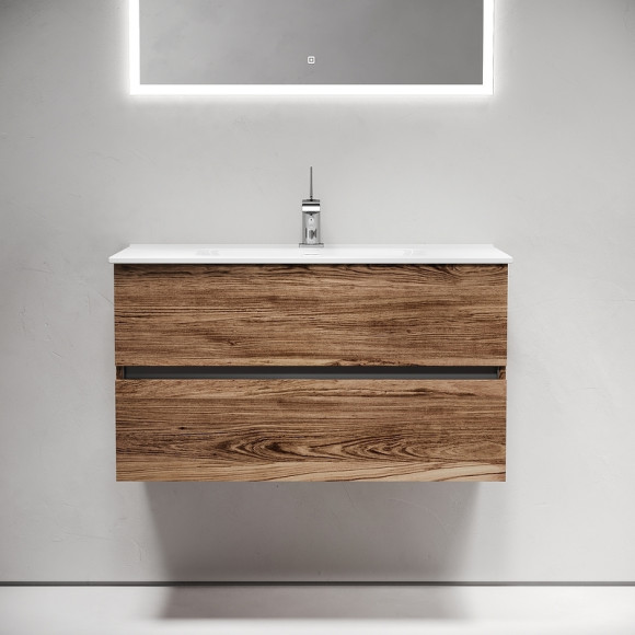 Тумба под раковину Sancos Urban 90 UR90ECH подвесная Дуб чарльстон Тумба под раковину Sancos Urban 90 UR90ECH подвесная Дуб чарльстон