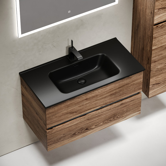 Тумба под раковину Sancos Urban 90 UR90ECH подвесная Дуб чарльстон Тумба под раковину Sancos Urban 90 UR90ECH подвесная Дуб чарльстон