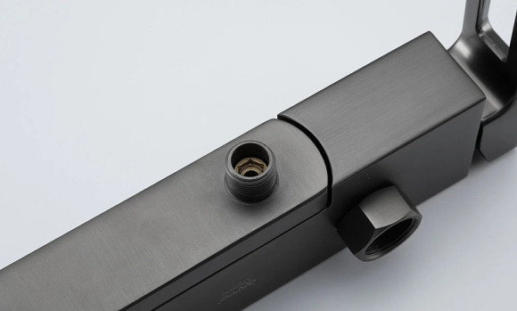 Смеситель для ванны Gappo G17-9 G3217-9 Оружейная сталь