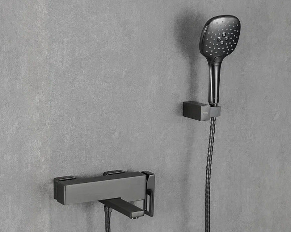 Смеситель для ванны Gappo G17-9 G3217-9 Оружейная сталь