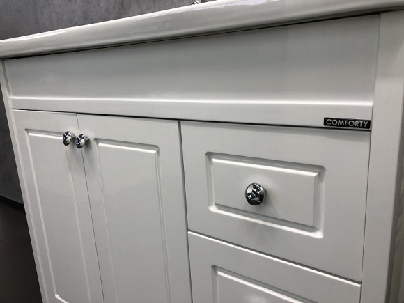 Тумба с раковиной Comforty Тбилиси 90 00003132630 Белая Тумба с раковиной Comforty Тбилиси 90 00003132630 Белая