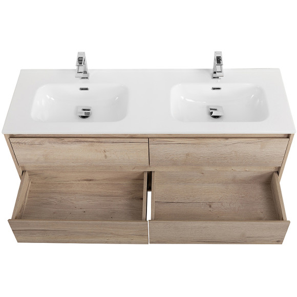 Тумба под раковину BelBagno Kraft 140 KRAFT-1400-4C-SO-2-RGB подвесная Rovere Galifax Bianco Тумба под раковину BelBagno Kraft 140 KRAFT-1400-4C-SO-2-RGB подвесная Rovere Galifax Bianco