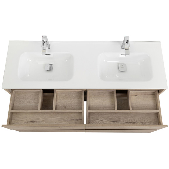 Тумба под раковину BelBagno Kraft 140 KRAFT-1400-4C-SO-2-RGB подвесная Rovere Galifax Bianco Тумба под раковину BelBagno Kraft 140 KRAFT-1400-4C-SO-2-RGB подвесная Rovere Galifax Bianco