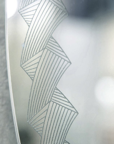 Зеркало Cezares 75 44777 с подсветкой с узором