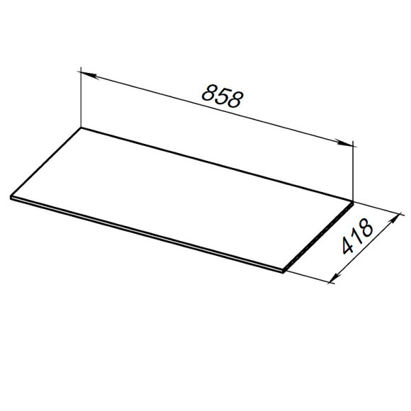 Столешница под раковину Allen Brau Liberty 90 1.330012.B Бежевая Столешница под раковину Allen Brau Liberty 90 1.330012.B Бежевая