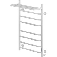 Электрический полотенцесушитель Ника Way-3 80/50 U с полкой Белый матовый