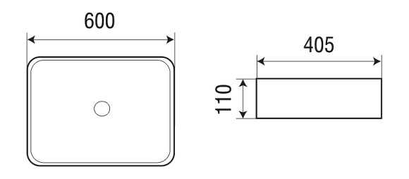 Раковина-чаша WeltWasser Elbach 2174 MP 60 10000004510 Розовая матовая