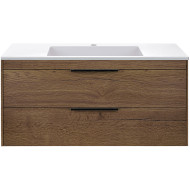 Тумба под раковину Vincea Chiara 2D 100 VMC-2C2100TO подвесная T.Oak