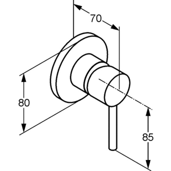 Душевая система Kludi Bozz 386340576 Хром