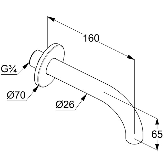 Душевая система Kludi Bozz 386340576 Хром