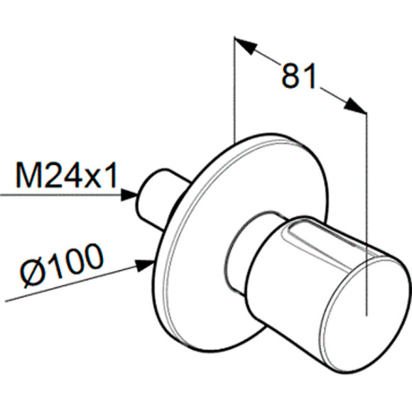 Душевая система Kludi Bozz 386340576 Хром