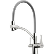 Смеситель для кухни Sancos Eri SC4001BN Никель брашированный Серый