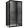 Душевой уголок Abber Schwarzer Diamant 180x75 AG30180BH-S75B профиль Черный стекло прозрачное Душевой уголок Abber Schwarzer Diamant 180x75 AG30180BH-S75B профиль Черный стекло прозрачное