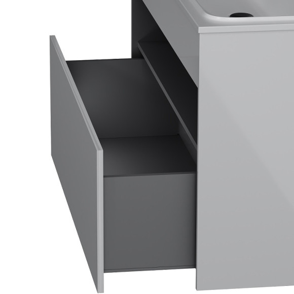 Тумба под раковину AM.PM Func 120 M8FFUX1201WG подвесная Белая глянцевая Тумба под раковину AM.PM Func 120 M8FFUX1201WG подвесная Белая глянцевая