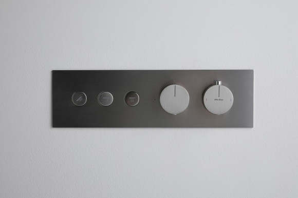 Смеситель для душа Allen Brau Liberty 5.33003-BN с термостатом Никель брашированный Смеситель для душа Allen Brau Liberty 5.33003-BN с термостатом Никель брашированный