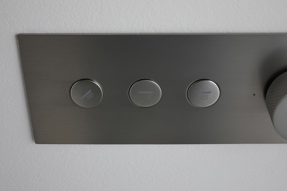 Смеситель для душа Allen Brau Liberty 5.33003-BN с термостатом Никель брашированный Смеситель для душа Allen Brau Liberty 5.33003-BN с термостатом Никель брашированный