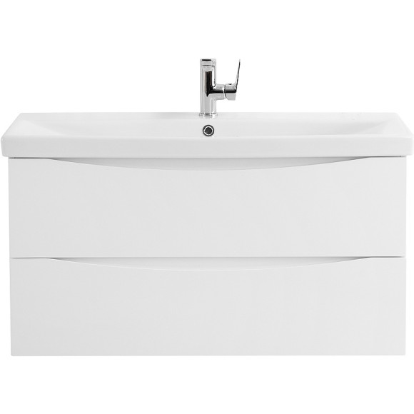 Тумба под раковину BelBagno Marino-Cer 80 MARINO-CER-800-2C-SO-BO-P подвесная Bianco Opaco