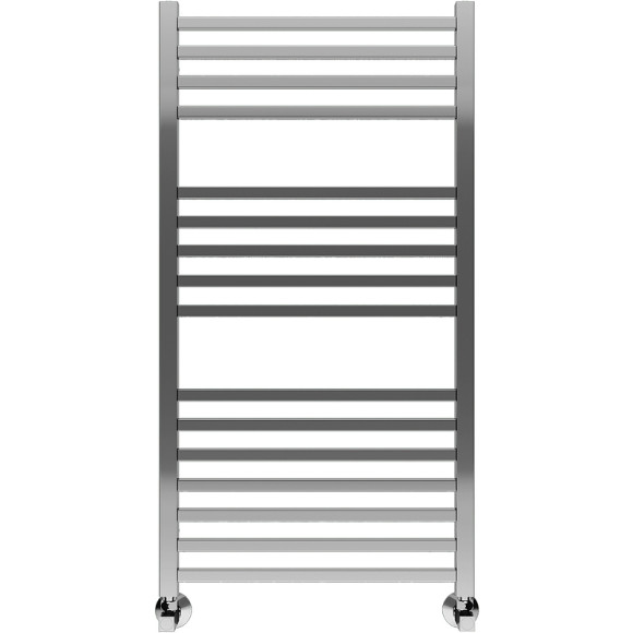 Водяной полотенцесушитель Terminus Ватикан П16 500х1000 4670078530523 Хром, нижнее подключение, G 1/2" ВР, с комплектом вентилей