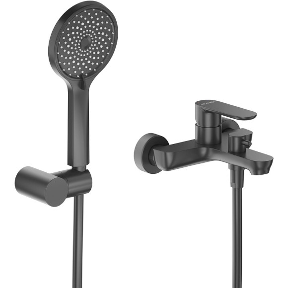 Смеситель для ванны Cezares Stylus STYLUS-VD-NOP Черный матовый