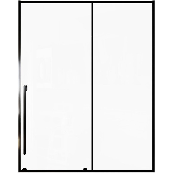 Душевая дверь Allen Brau Fantasy 160 3.11010.31 профиль Черный матовый стекло прозрачное Душевая дверь Allen Brau Fantasy 160 3.11010.31 профиль Черный матовый стекло прозрачное